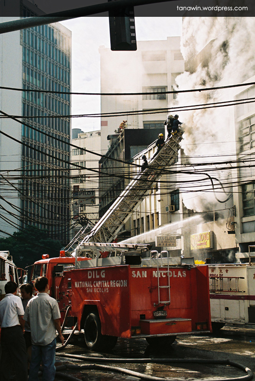 Eliong Commercial building fire (April 19, 2005)
